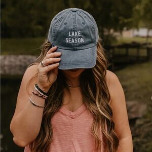 Charlie Southern Navy Lake Season Hat Baseball Cap